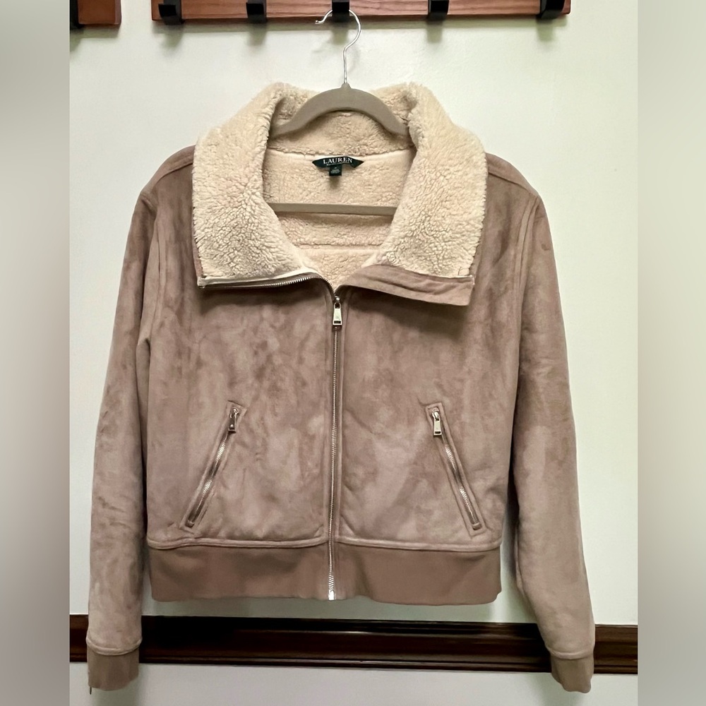 Ralph Lauren Faux Suede Jacket